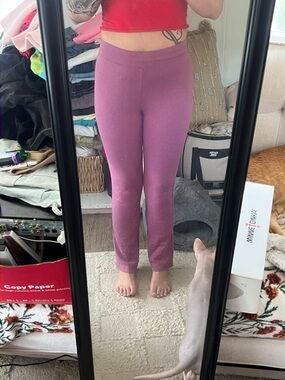 Columbia Magenta/Pink flare yoga pants
